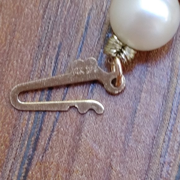 Vintage Estate Imperial Pearl 20" 6mm Genuine Pearl Necklace with 14k Gold Clasp - Picture 5 of 6